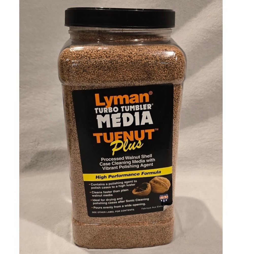Lyman Turbo Tumbler Media Tufnut Plus Case Cleaning Media Polishing‎ Agent